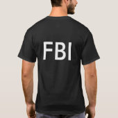 FBI T-Shirt (Rückseite)