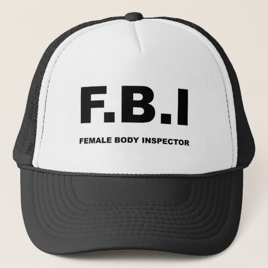 FBI voll Truckerkappe (Vorderseite)