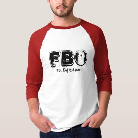 FBO, fetter Junge draußen T-Shirt (Vorderseite)
