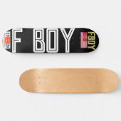 FBOY OFFIZIELL 8 1/4" Skateboard Deck (Horizontal)