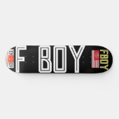 FBOY OFFIZIELL 8 1/4" Skateboard Deck (Horizontal)