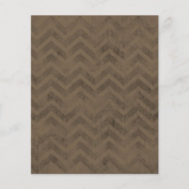 FBZZB-FLIESENSCHOKOLADE BROWN ZIG ZAGS ZIGZAG PATT (Vorderseite)