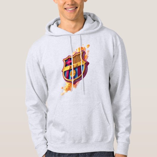 FC Barcelona Kapuzenpullover Hoodie (Vorderseite)