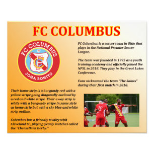 FC Columbus Fotodruck