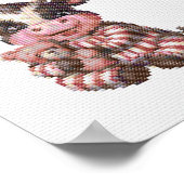 FC CROSS STITCH COW STICKERS! POSTER (Ecke)