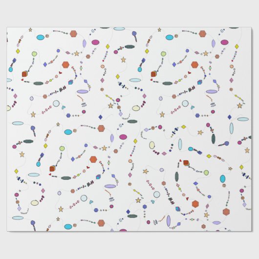 FC Gemeinschaftskampagnen-Perlen-Packpapier Geschenkpapier (Flach)