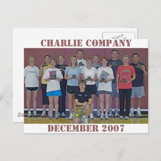 FCBC Charlie Postkarte (Vorne/Hinten)