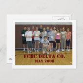 FCBC DELTA CO., Mai 2008 Postkarte (Vorne/Hinten)