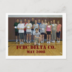 FCBC DELTA CO., Mai 2008 Postkarte