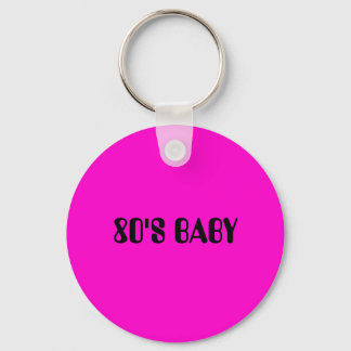 FCC "80'S BABY"-SCHLÜSSELANHÄNGER VON BAGS SCHLÜSSELANHÄNGER