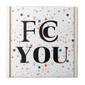 FCC YOU Keramikfliese (Vorderseite)