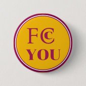 FCC YOU Kühlschrankmagnet Button (Vorderseite)