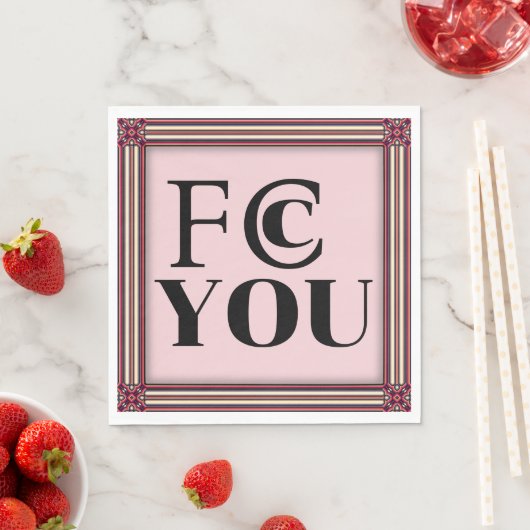 FCC YOU Papier Serviette (Beispiel)