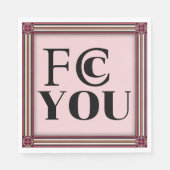 FCC YOU Papier Serviette (Vorderseite)