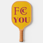 FCC YOU Pickleball-Schläger Pickleball Schläger (Rückseite)