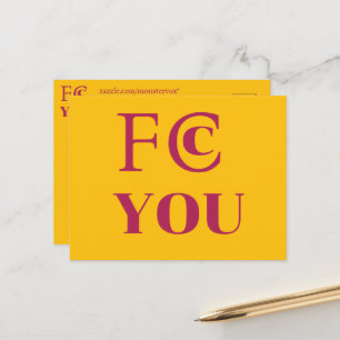 FCC YOU Postkarte