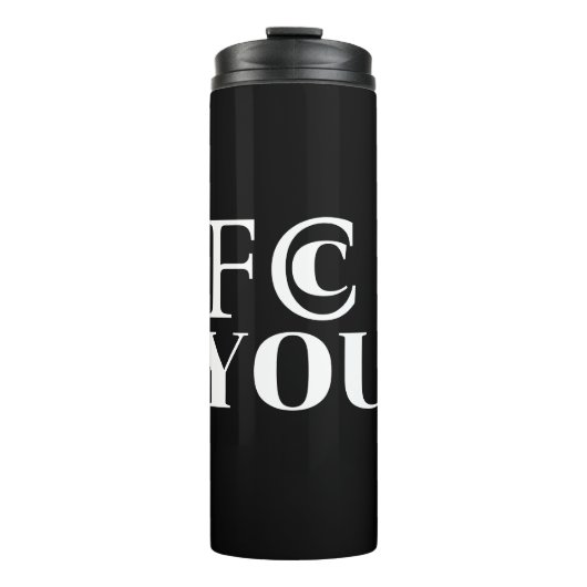 FCC YOU Thermobecher Thermosbecher (Vorderseite)
