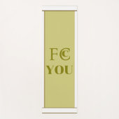 FCC YOU Yogamatte (Vorderseite)