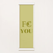 FCC YOU Yogamatte (Rückseite)