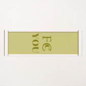 FCC YOU Yogamatte (Vorderseite (Horizontal))