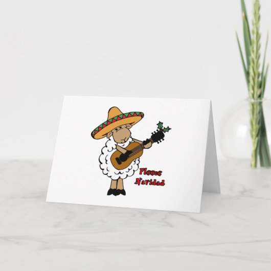 Fce Navidad Feiertagskarte (Vorderseite)