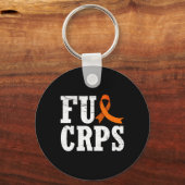 Fck Crps Warrior Support Rsd Crps Bewusstsein Schlüsselanhänger (Vorderseite)