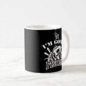 F'Ck, ich fische Bass Fischen Fisher Fisch Kaffeetasse (VorderseiteRechts)