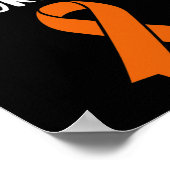 Fck Leukemia Awareness Poster (Ecke)