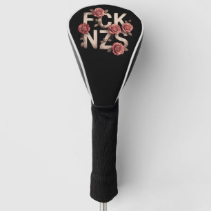 FCK NZS Blumen gegen Rechts Keine Nazis Lgbtq+ Golf Headcover