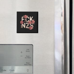 FCK NZS Blumenreich Gegen Rechts Keine Nazis Lgbtq Magnet