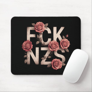 FCK NZS Blumenreich Gegen Rechts Keine Nazis Lgbtq Mousepad