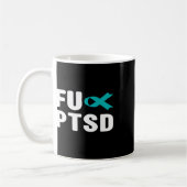 Fck Ptsd - posttraumatisches Auftreten einer Stres Kaffeetasse (Links)