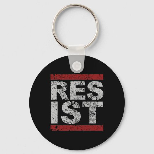 Fck Resist gestapelt beängstigend Schlüsselanhänger (Vorderseite)