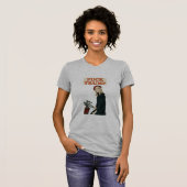 Fck trump Heather grau T-Shirt (Vorne ganz)
