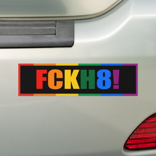 FCKH8 - .png Autoaufkleber (Auf Auto)