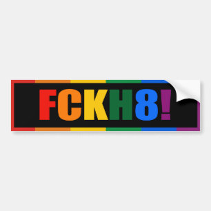 FCKH8 - .png Autoaufkleber