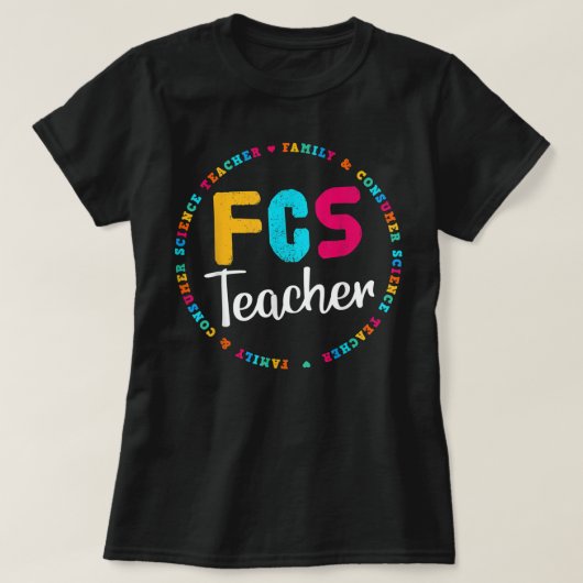 FCS Lehrer T-Shirt - Elective Teacher - FACS Lehre (Design vorne)