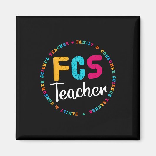 FCS Lehrer T-Shirt - Elective Teacher - FACS Lehre Magnet (Vorne)