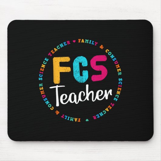 FCS Lehrer T-Shirt - Elective Teacher - FACS Lehre Mousepad (Vorne)