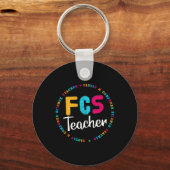 FCS Lehrer T-Shirt - Elective Teacher - FACS Lehre Schlüsselanhänger (Vorderseite)
