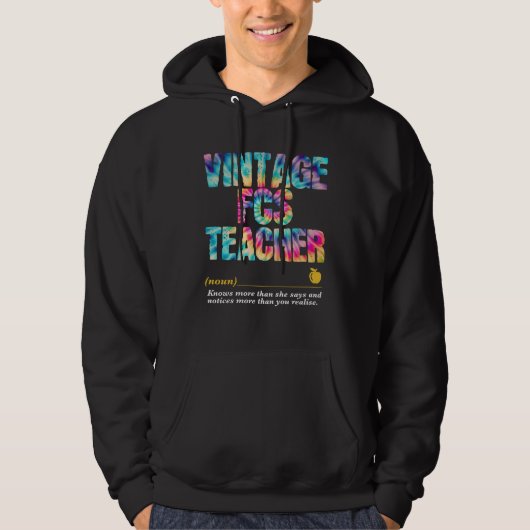 FCS Teacher Appreciation Week Back to School  2 Hoodie (Vorderseite)