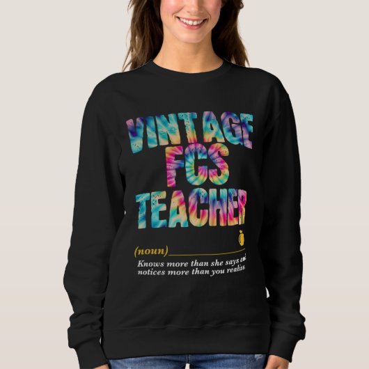 FCS Teacher Appreciation Week Back to School  2 Sweatshirt (Vorderseite)
