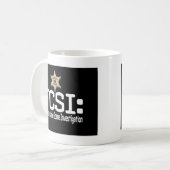 FCSI:  Mode-Tatort-Untersuchung Kaffeetasse (Vorderseite Links)