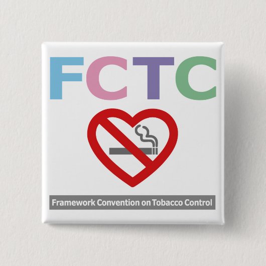 FCTC_badge no smoking Button (Vorderseite)