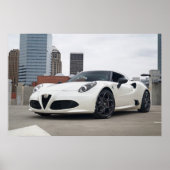 FCTC Wasserzeichen-freies Poster - Alfa Romeo 4C (Vorne)