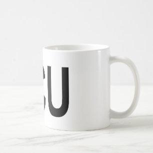 FCU-Tatsachen-Schachbrett-Einheit Kaffeetasse