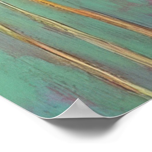 *~* FD2 11 Whimsical Fall Girl Herbst Retro Flowe Poster (Ecke)