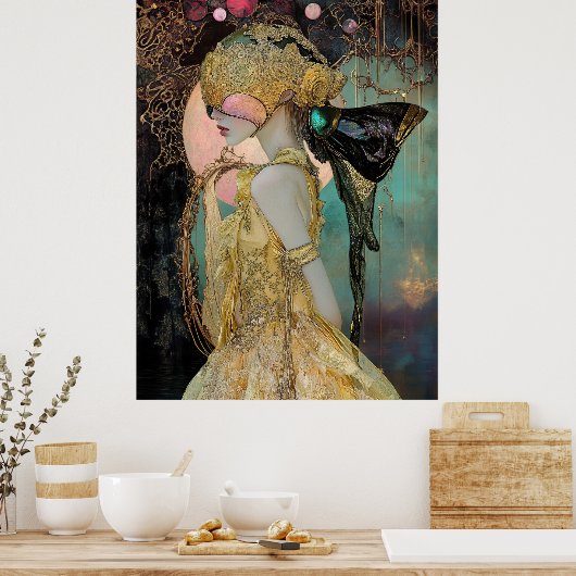 *~* FD2 13 Fantasy Ethereal Traum Poster (Küche)