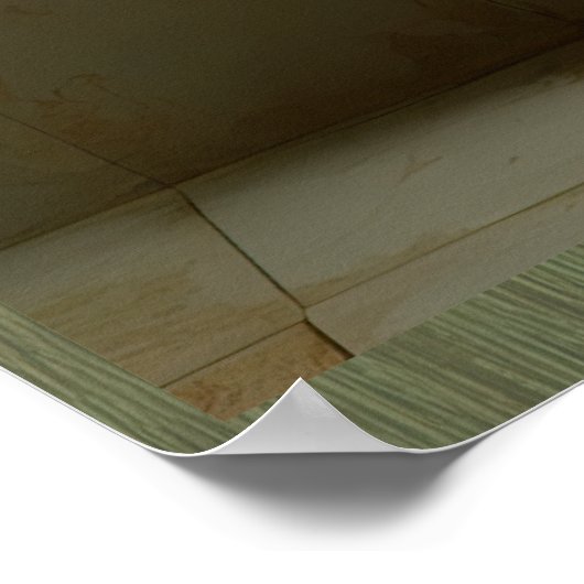 *~* FD2 22 Surreal Bird Flowers Rabbit Fantasy Poster (Ecke)