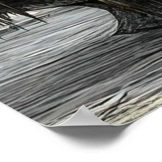 FD2 29 Enchanted Crescent Moon Goddess Poster (Ecke)